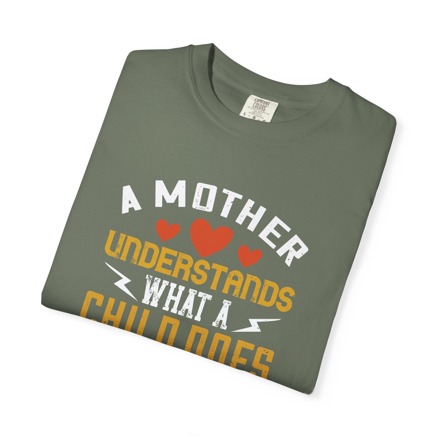 Mom T-shirt Mother Day Mama Tee Unisex Comfort Colors Garment-Dyed Cotton h56