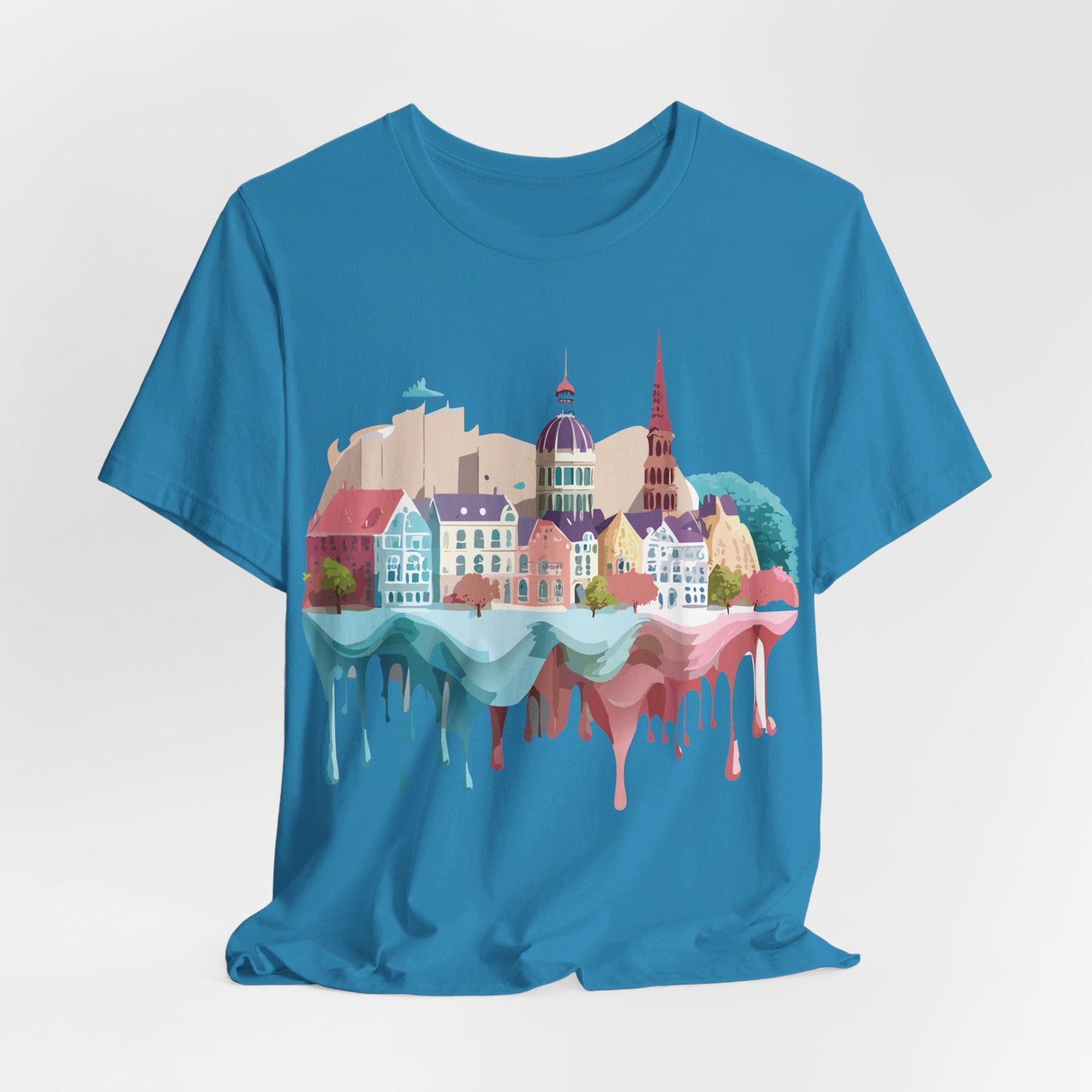 Germany Tourist Shirt Unisex Graphic Tee With Vintage Inspired Adelpha Art Premium Comfort