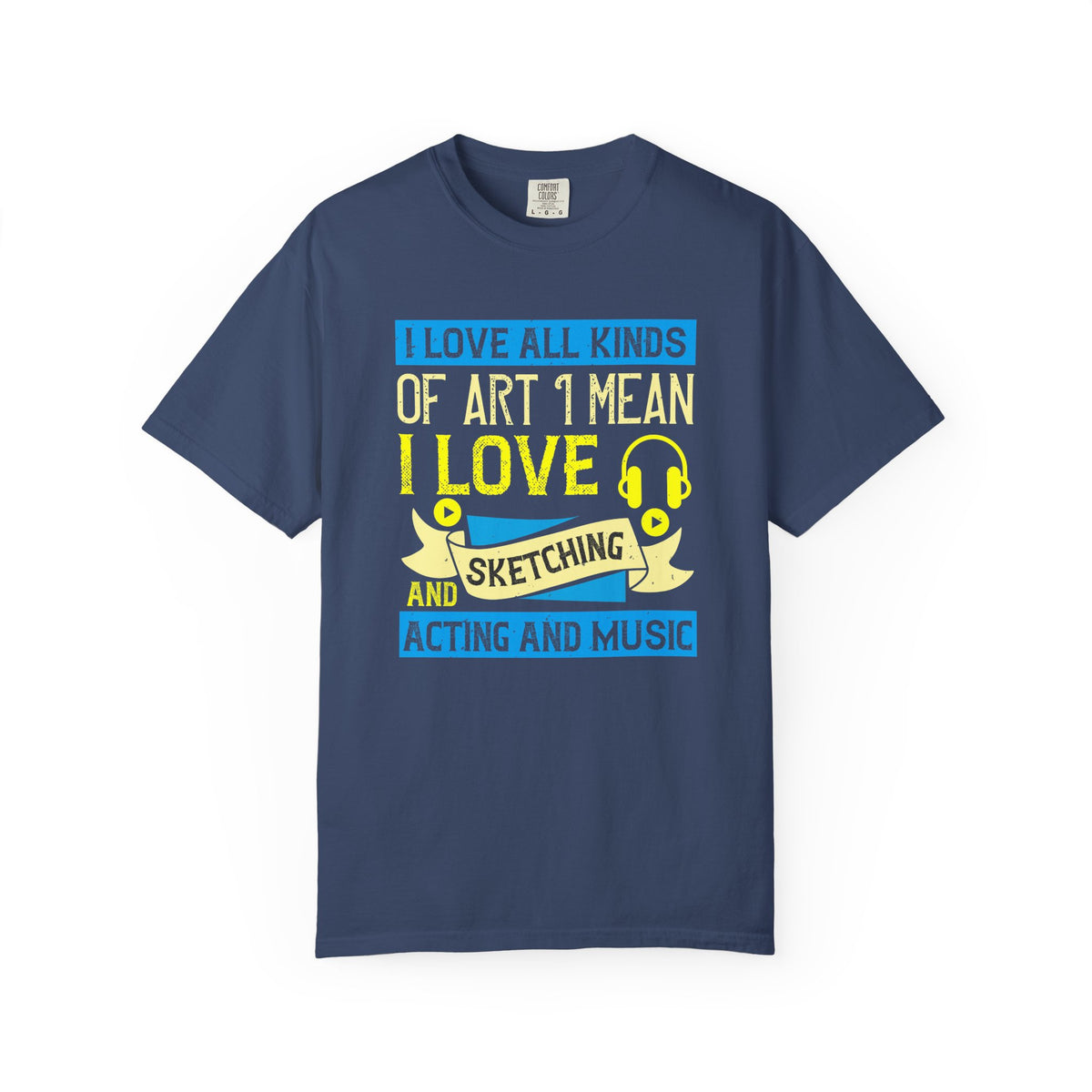 Rock Music Graphic Unisex Heavy Cotton Art Designed T-Shirt m10