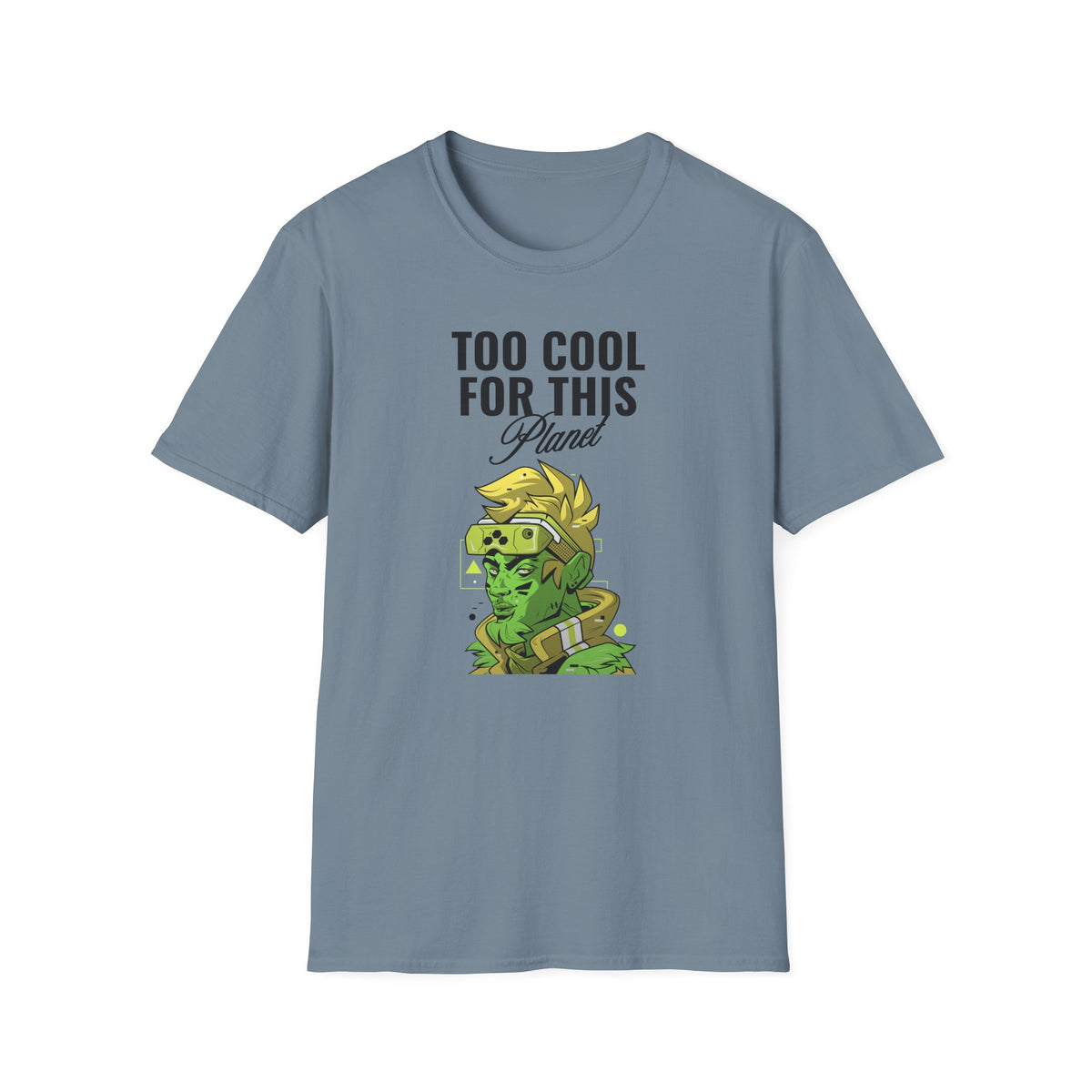 Funny UFO Aliens Graphic Tee Gildan Unisex 100 Cotton Tee Shirt - 20