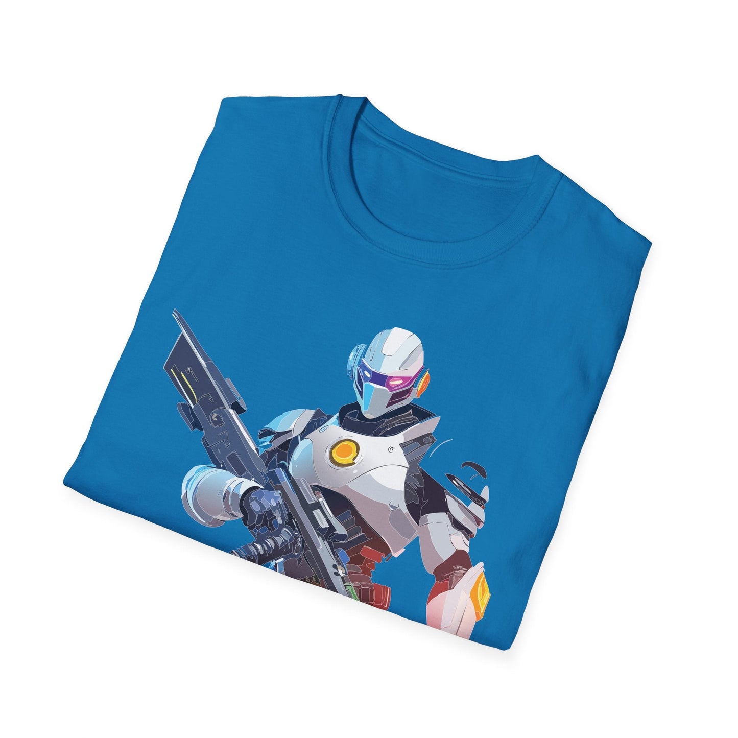 Unisex Robocop T Shirt Graphic With Classic Robocop Design Softstyle 100 Cotton Tee