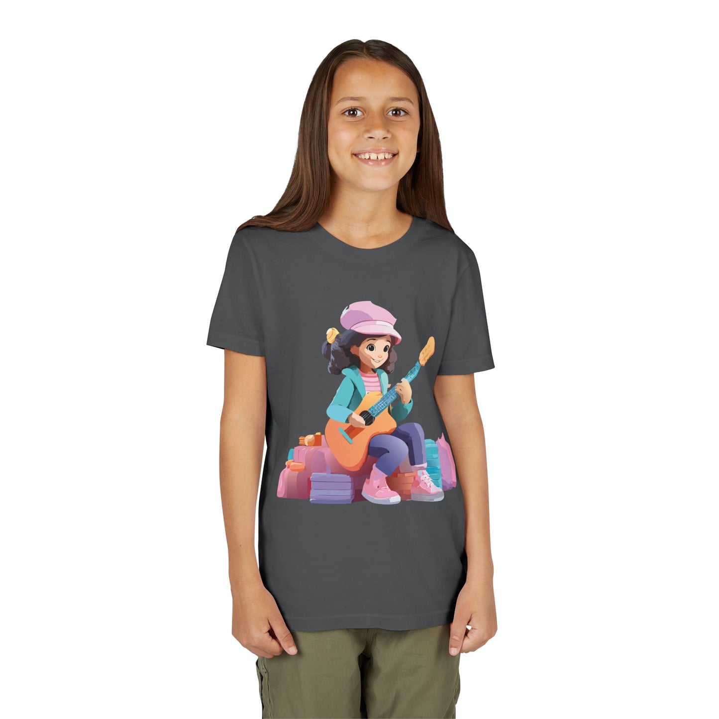 Youth Musician Graphic Tee - Perfect for Little Artists and Music Lovers (9-14)