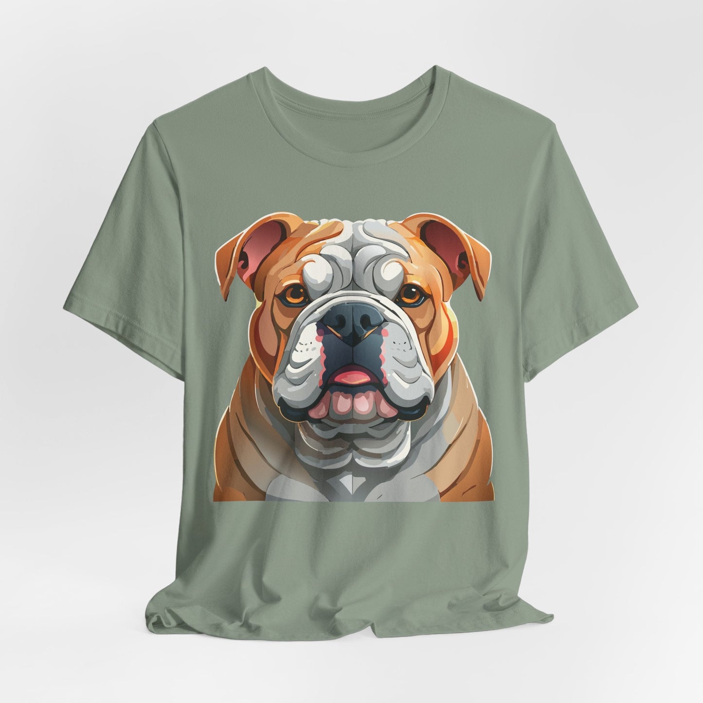 Unisex Animal Print Tee Shirt Art Design Wild Animals Graphic Tee For Everyday Wear
