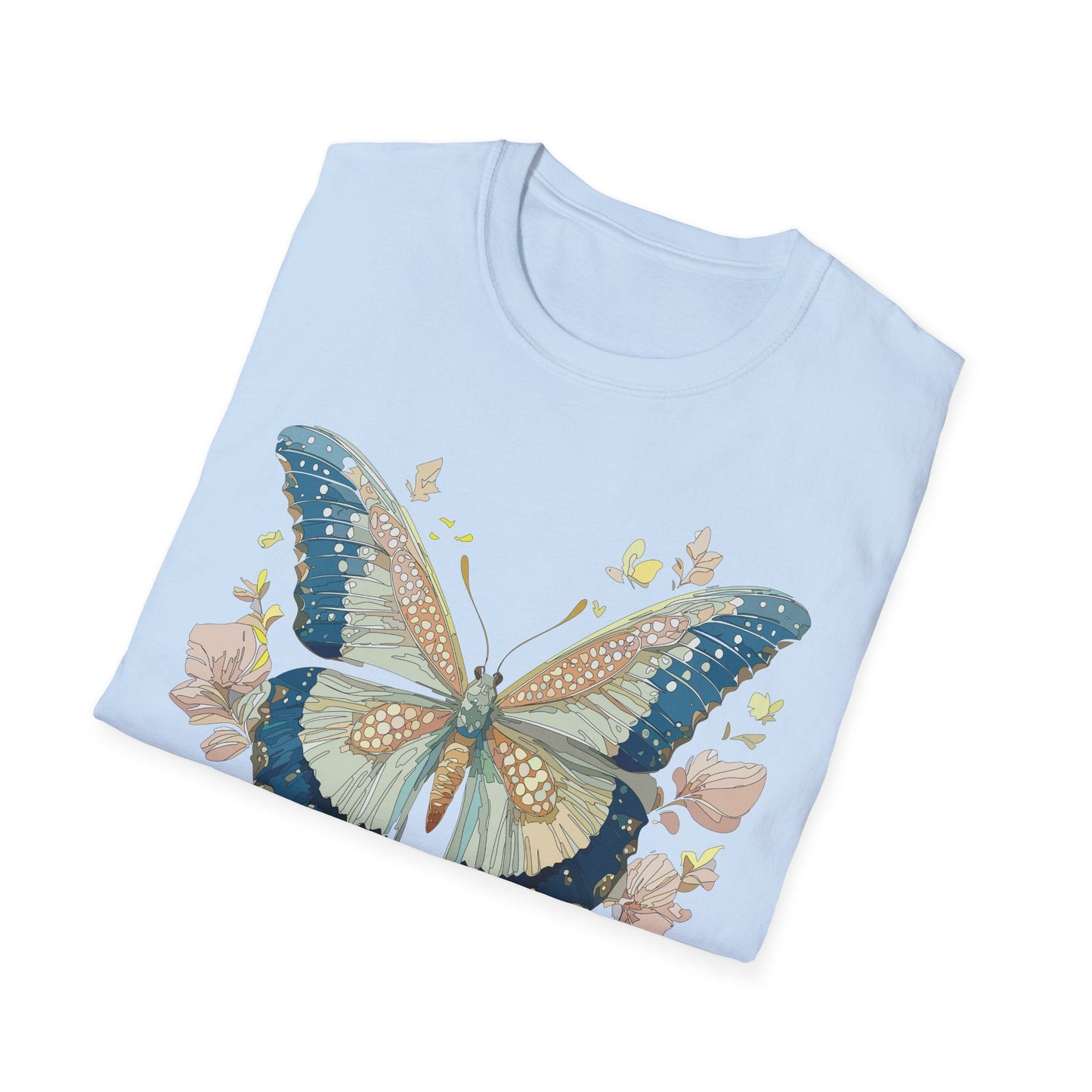 Butterfly Shirt Unisex T Shirt Monarch Butterfly Softstyle Gildan 100 Cotton Tee