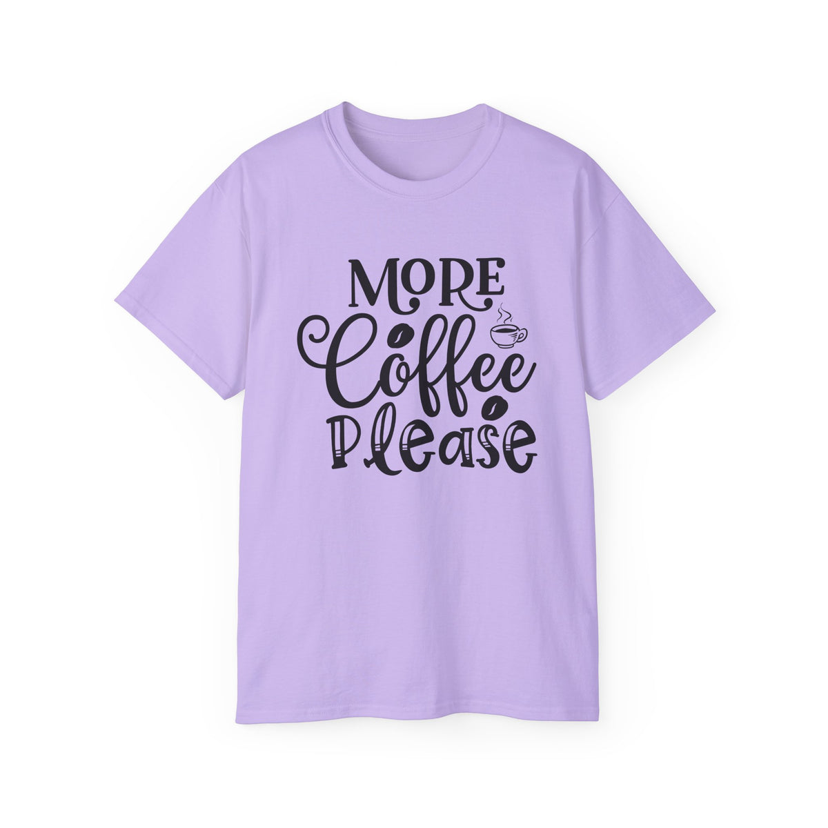More Coffee Please Tee | Coffee Quote Shirt, Barista Morning Tee