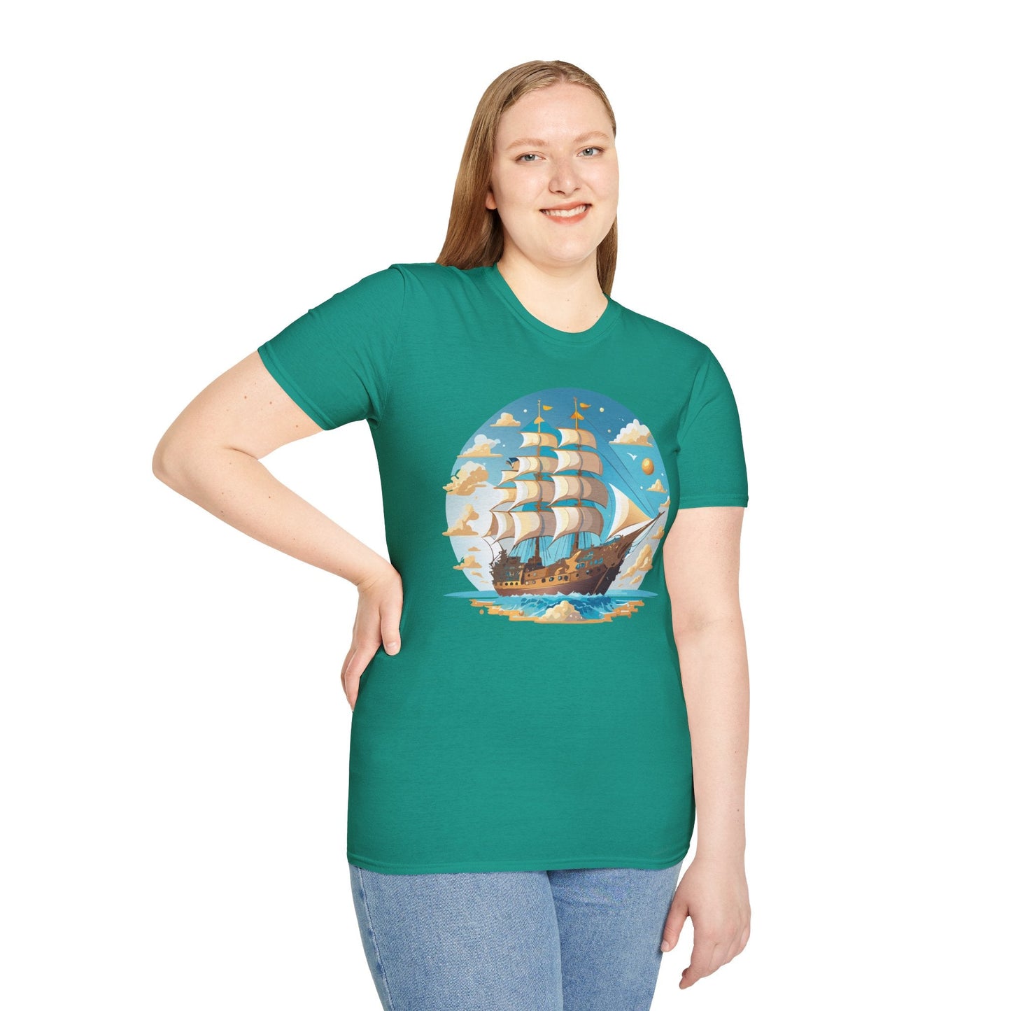 Unisex Softstyle Short Sleeve Tee Shirt Gildan 64000 100 Percent Ring Spun Cotton Comfort
