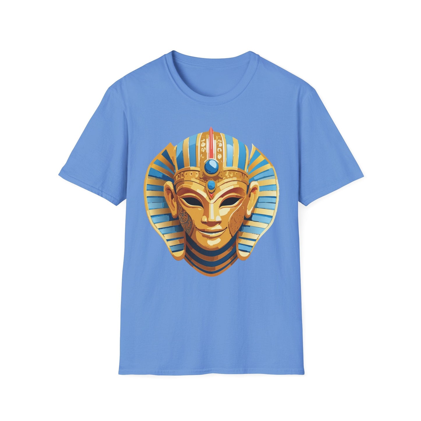 Mask Tee Shirt Unisex Masquerade Tee Softstyle Ring Spun Cotton Comfort For Everyday Wear