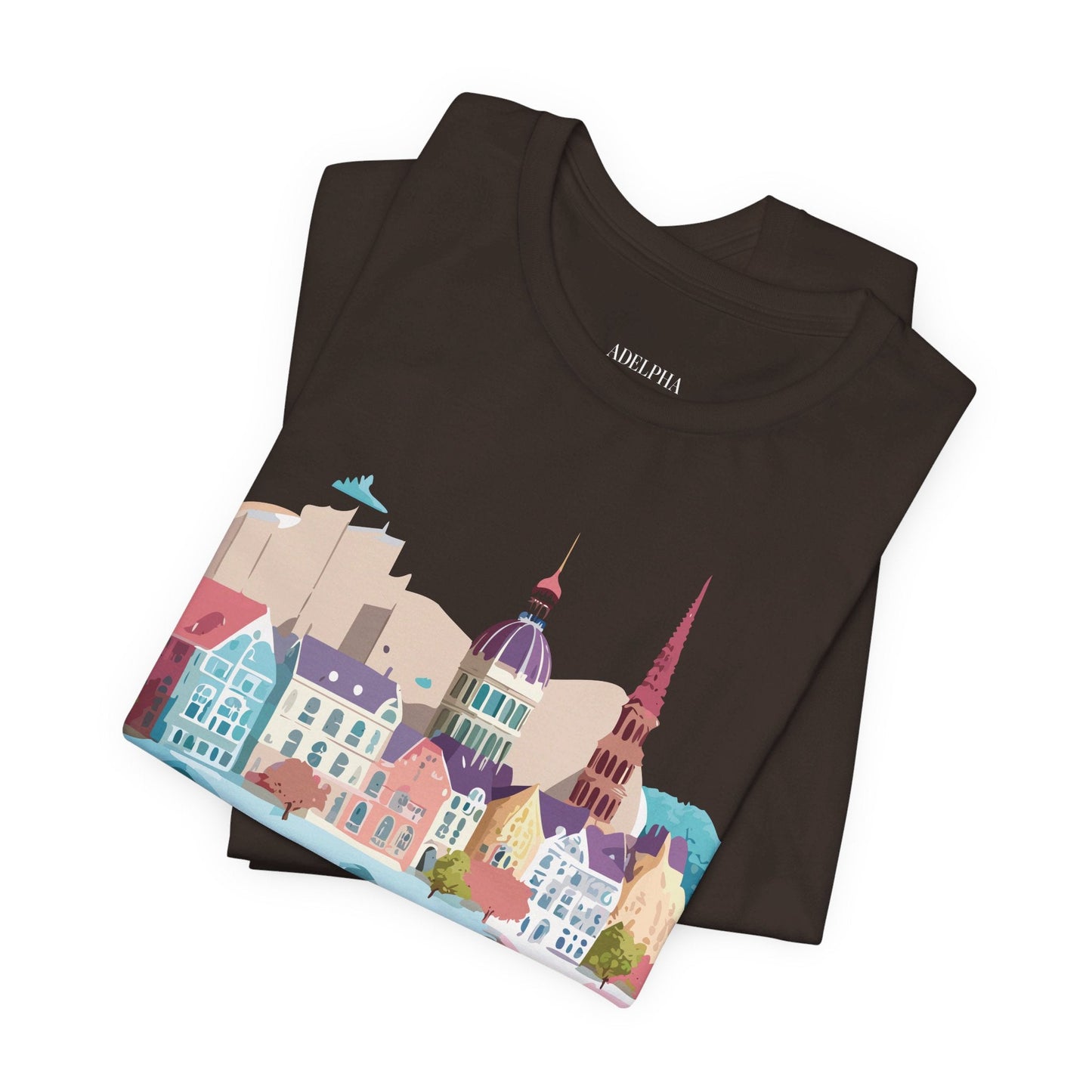 Germany Tourist Shirt Unisex Graphic Tee With Vintage Inspired Adelpha Art Premium Comfort