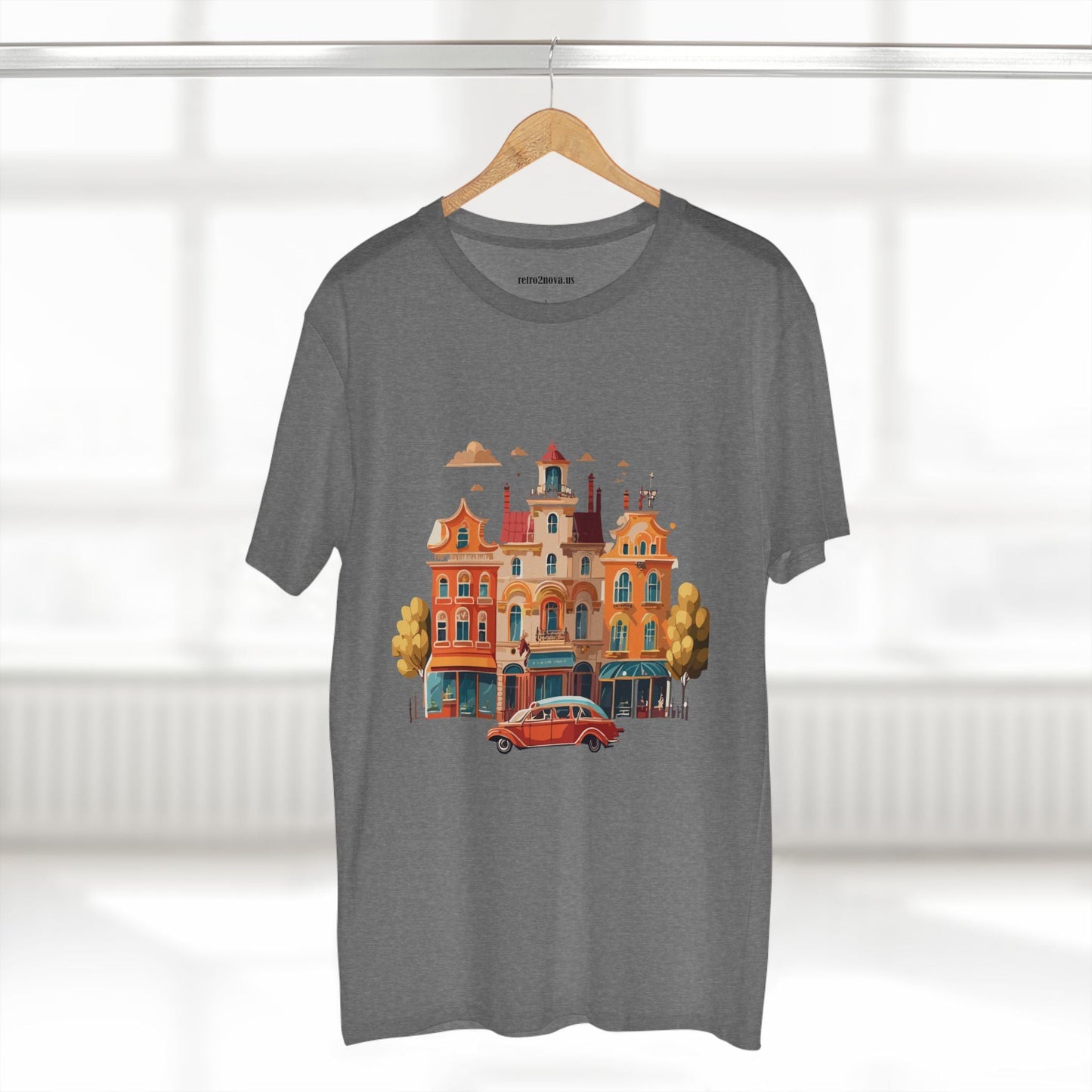 Retro Car Shirts Vintage Car Shirts RC22 Unisex Premium Cotton Tee With Original Art Design