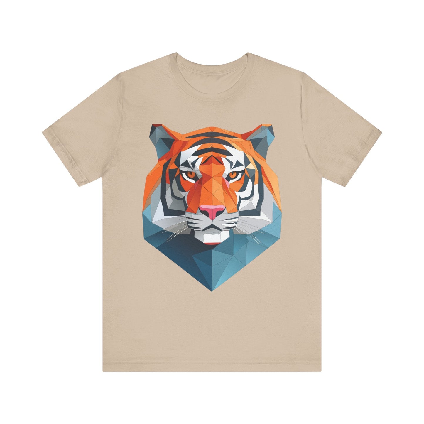 Unisex Animal Artwork Tee Shirt With Wild Animals Design For Everyday Wear And Comfort