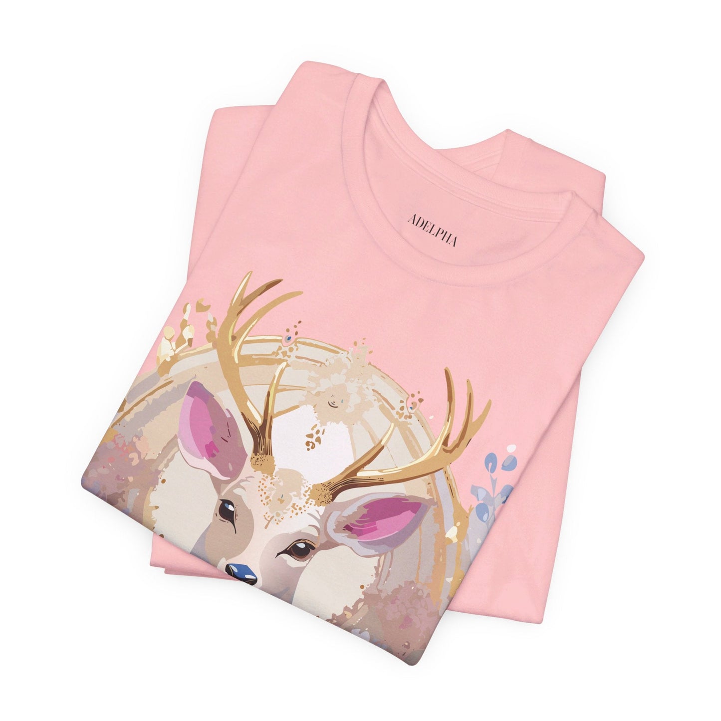 Medallion Graphic Unisex 100 Cotton Vintage Animal Medal Artwork Tee 68