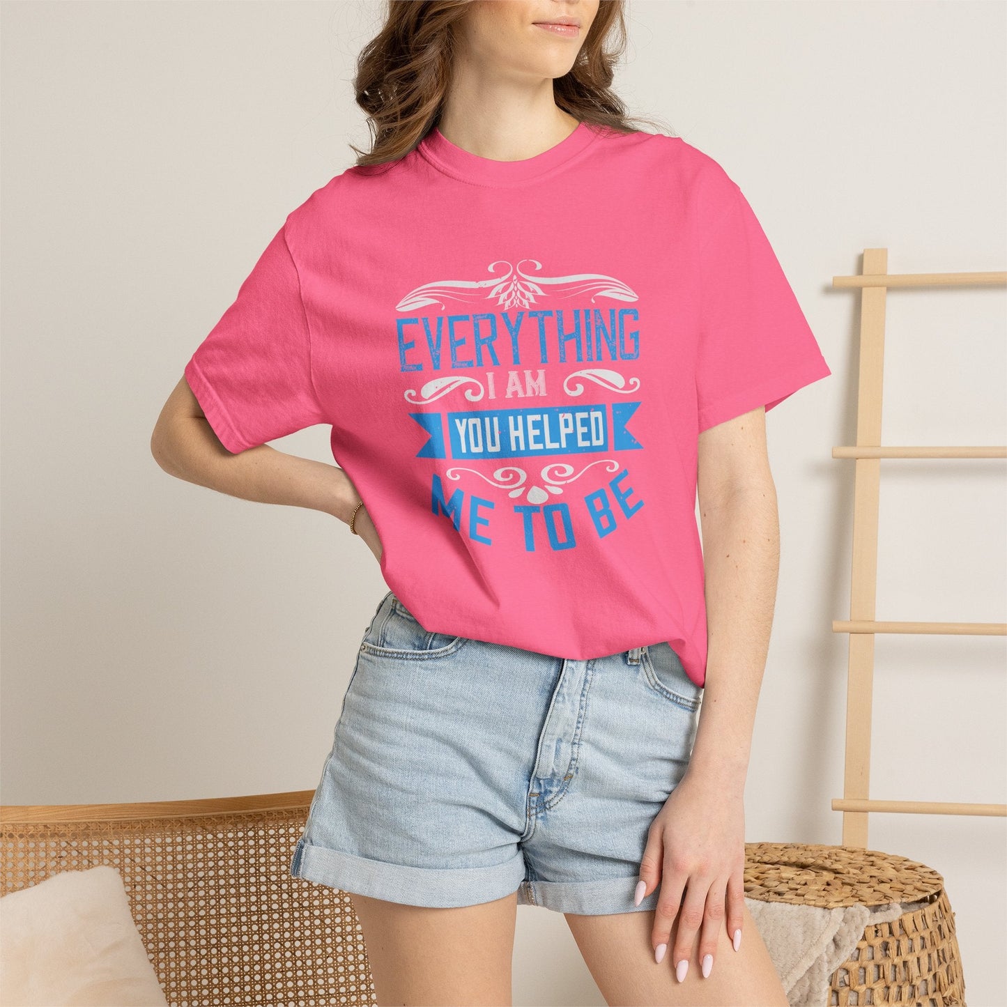 Mom T-shirt Mother Day Mama Tee Unisex Comfort Colors Garment-Dyed Cotton h69