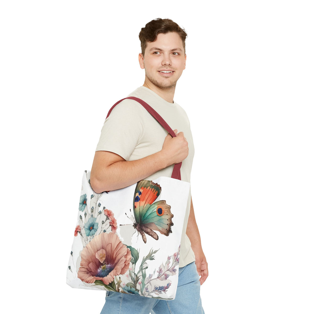 Butterfly Canvas Tote