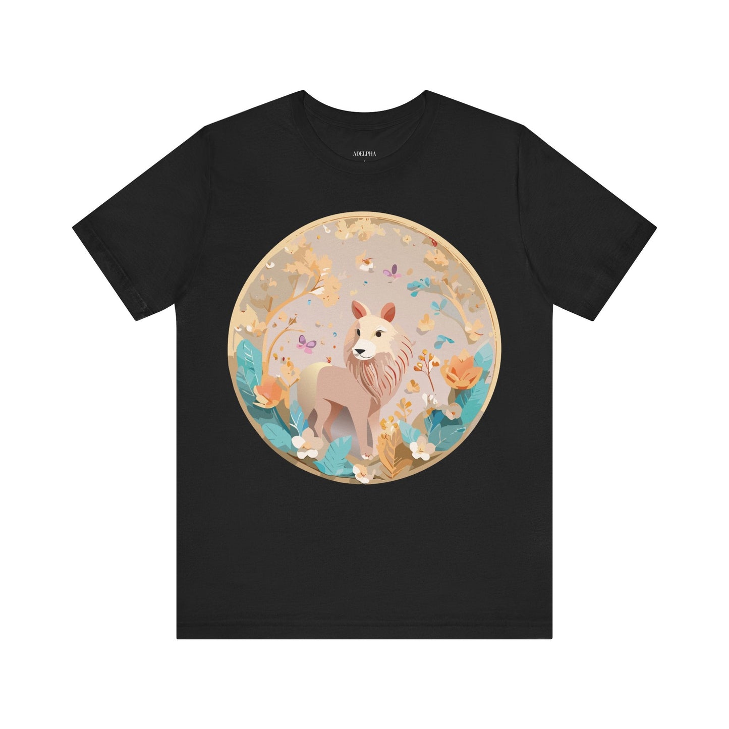 Unisex Graphic Tee With Original Vintage Inspired Art By Adelpha Premium Short Sleeve Casual Shirt