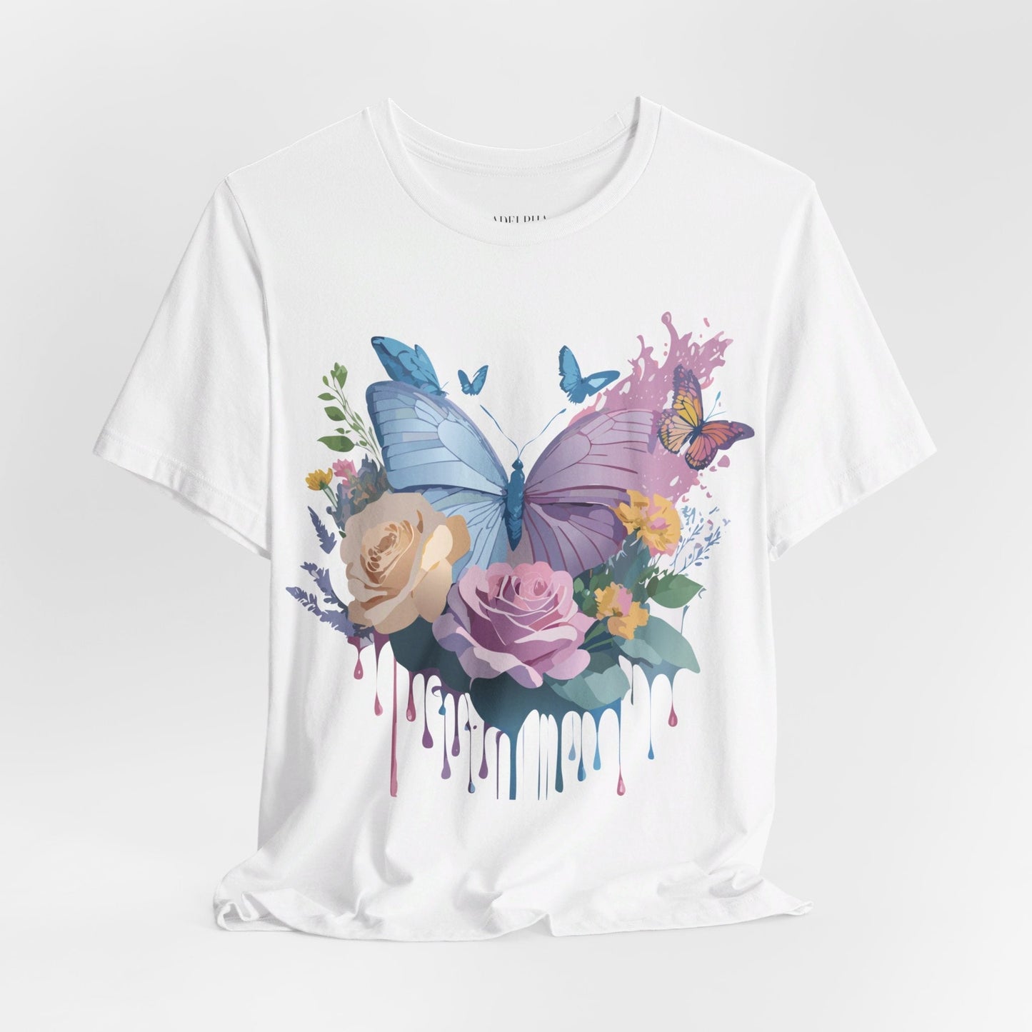 Butterfly Graphic Tee Unisex Jersey Short Sleeve Shirt Adelpha Art Design