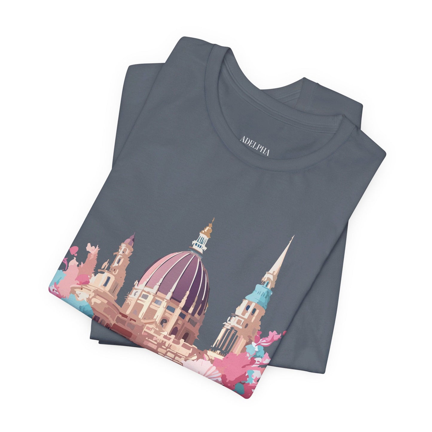 Tourist Shirt With Vienna Graphic Tee Unisex Short Sleeve Art Design Adelpha Vintage Artwork