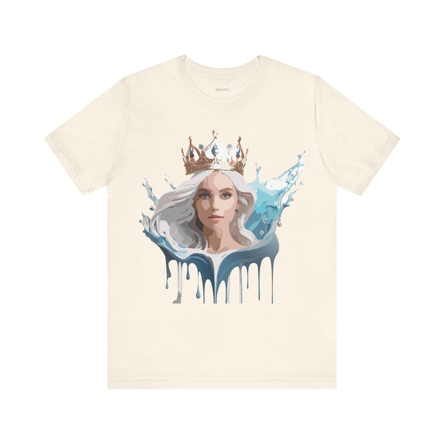 Queen Graphic T Shirt By Adelpha Unisex Jersey Short Sleeve Vintage Inspired Art Tee