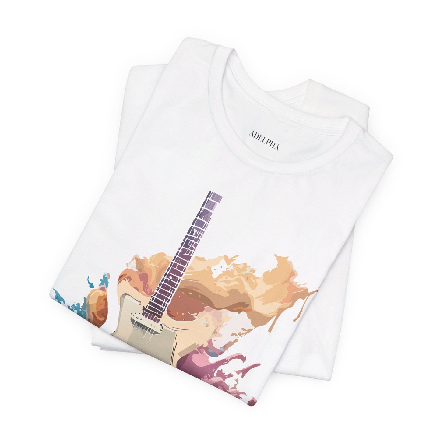 Adelpha Graphic Music T Shirt Unisex Vintage Inspired Art Tee With Original Artwork
