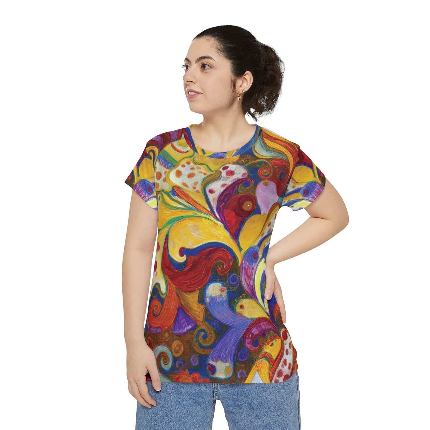 Abstract Print Shirt