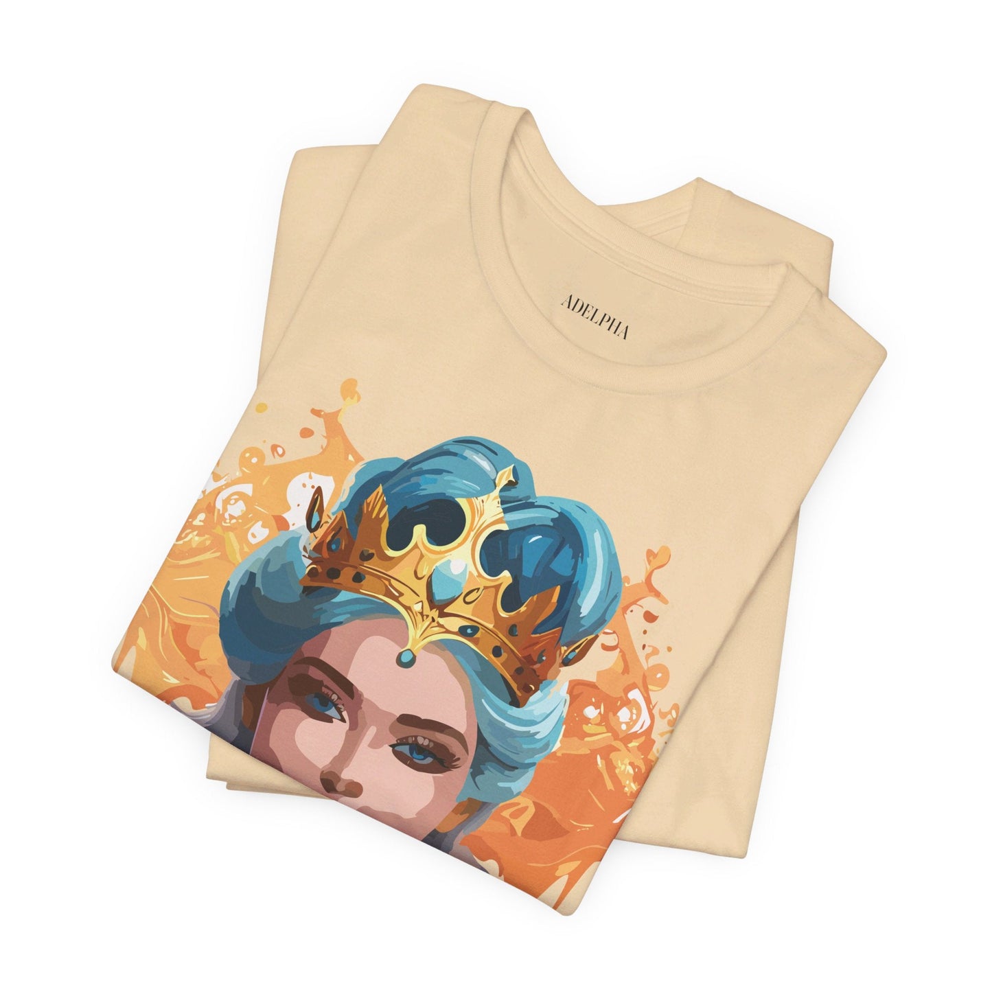 Queen Woman Portrait Graphic Unisex 100 Cotton Vintage Artwork Tee 17