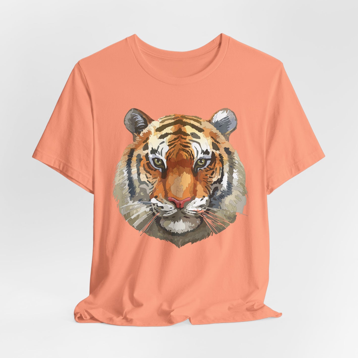 Unisex Tiger Tee, Animal Shirt, Tee Shirt with Tiger, Safari T-Shirt, Animal Tees, Big Cat Shirt, Safari T-Shirt 4