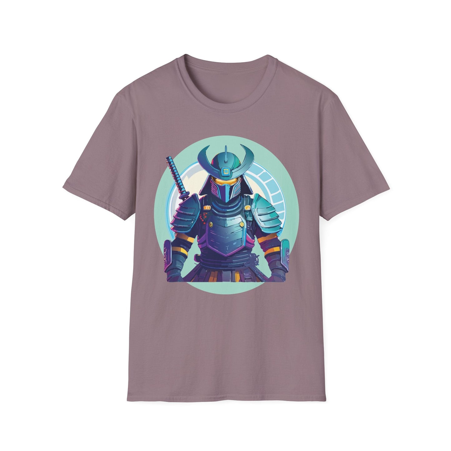 Samurai T Shirt Unisex Softstyle Tee Gildan 64000 Lightweight Ring Spun Cotton Everyday Comfort