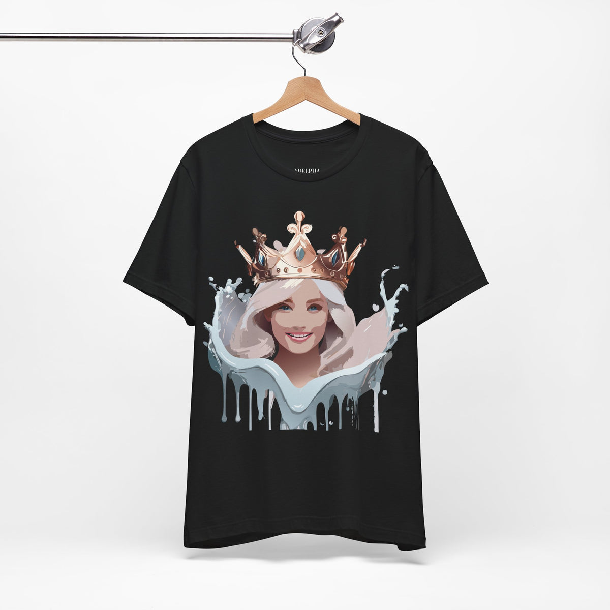 Queen Graphic Unisex Cotton Bella+Canvas Tee with Art Design m178