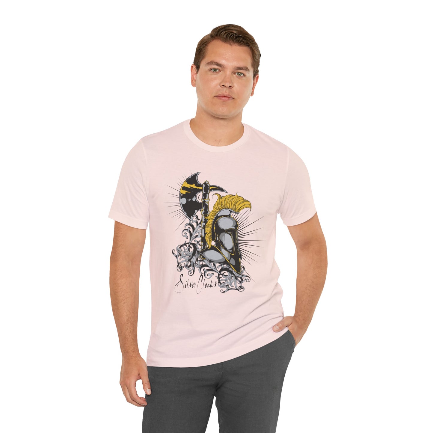 Stylish Armor Graphic Tee, Artistic Tee, Graphic T-Shirt, Artistic Vintage T-Shirt, Vintage Shirt