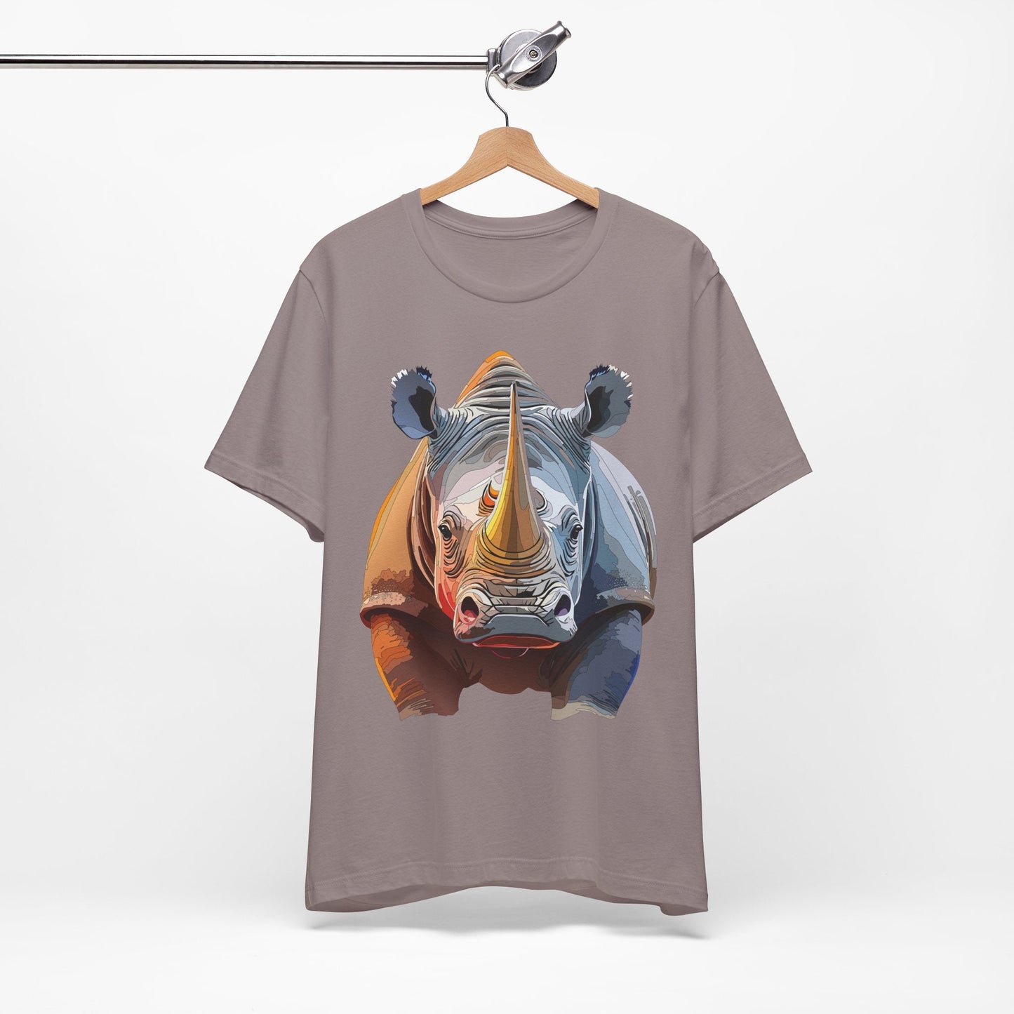 Unisex Animal Graphic Tee Shirt With Art Design Wild Animals Shirt Gildan Softstyle Cotton