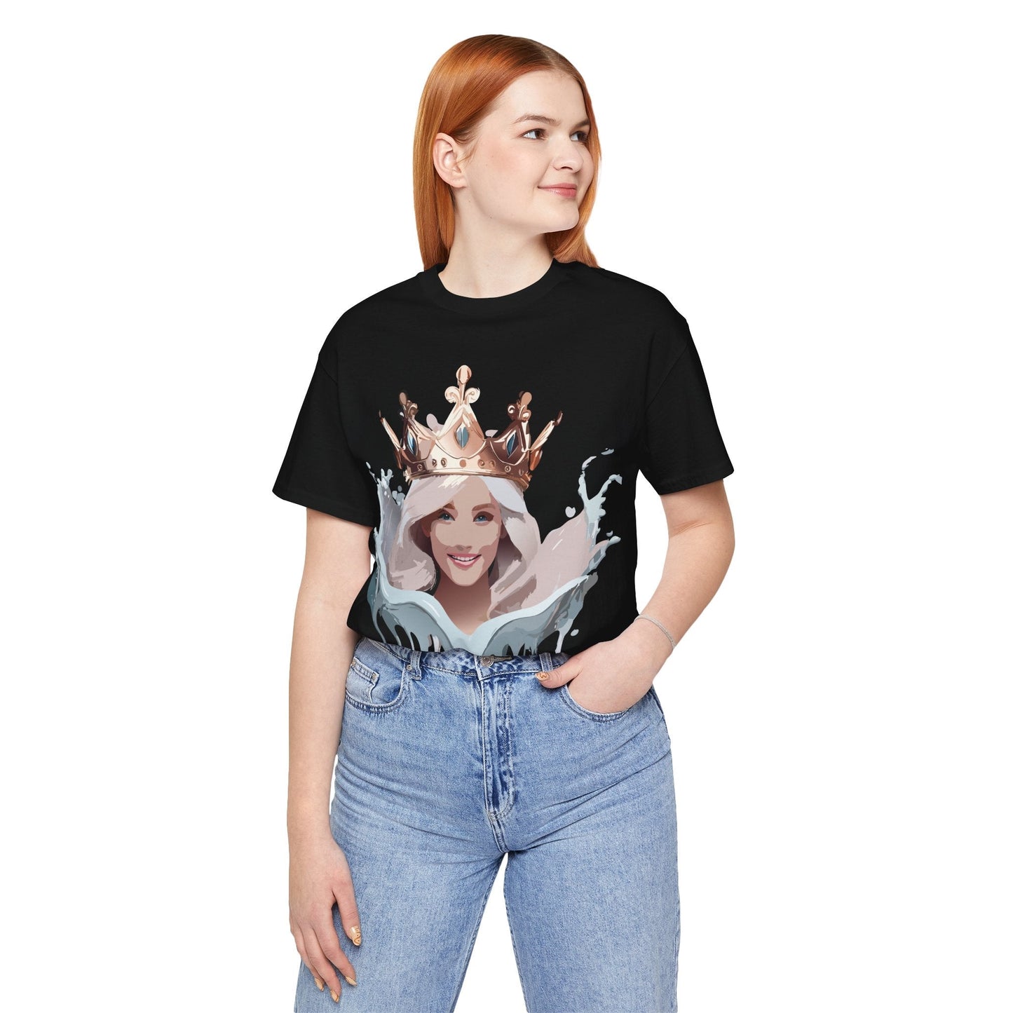 Queen Graphic T Shirt Unisex Vintage Art Tee From Adelpha With Original Artwork Details