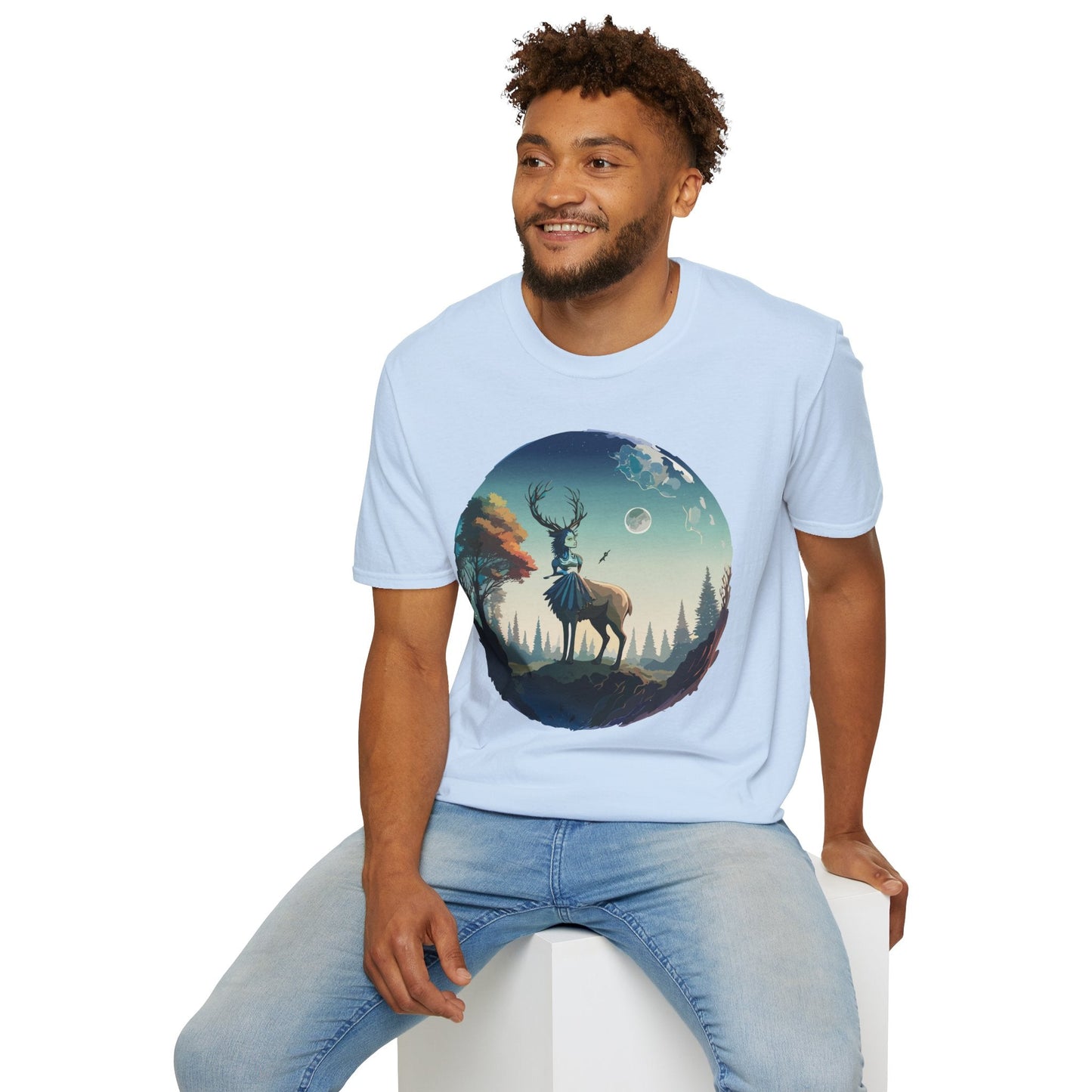 Womens Graphic T Shirts Art Design Tee Gildan Softstyle 64000 100 Percent Ring Spun Cotton Unisex