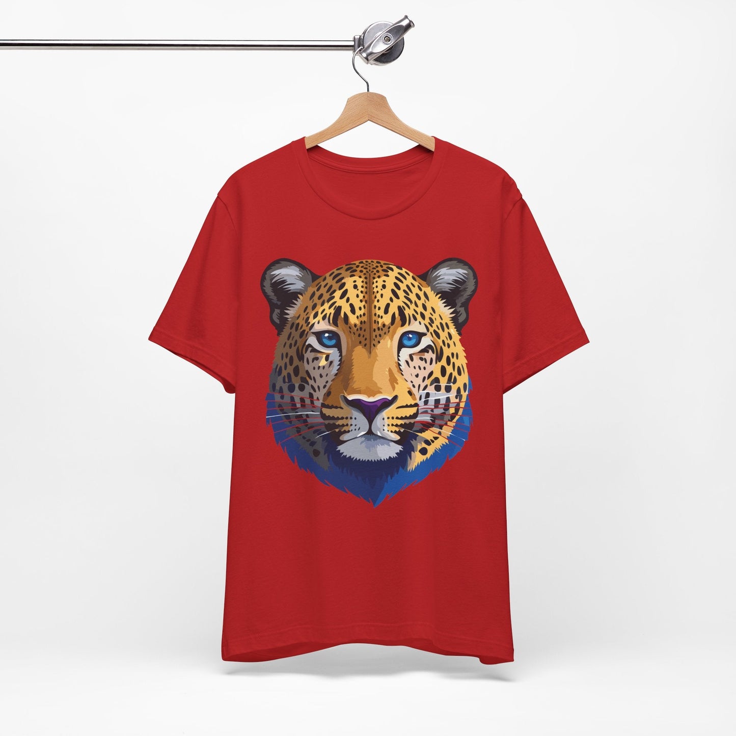 Unisex Animal Graphic Tee Shirt With Wildlife Art Design For Everyday Comfort Short Sleeve