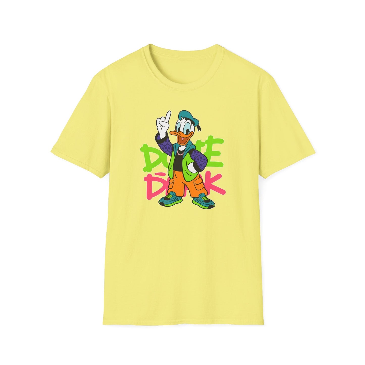 Unisex Cartoon T Shirt Animation Graphic Tee Funny Animals Softstyle 100 Percent Ring Spun Cotton