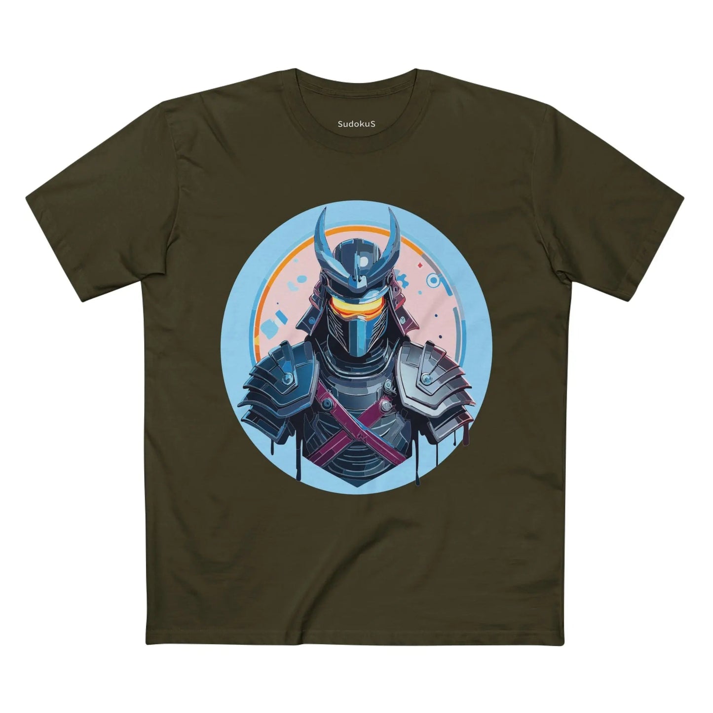 Samurai Graphic Unisex 100 Cotton Staple Tee 13
