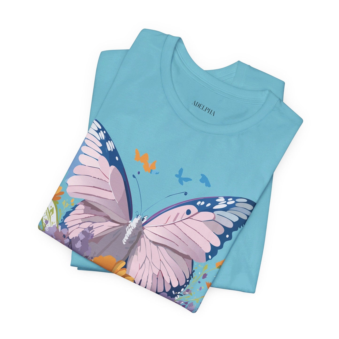 Adelpha Butterfly Graphic Tee Unisex Vintage Inspired Art Design Short Sleeve