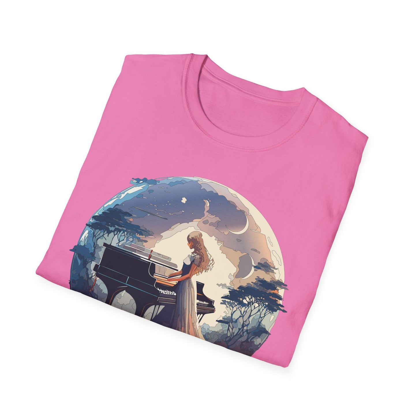 Womens Graphic T Shirts Art Design Shirt Unisex Softstyle Gildan 64000 Short Sleeve