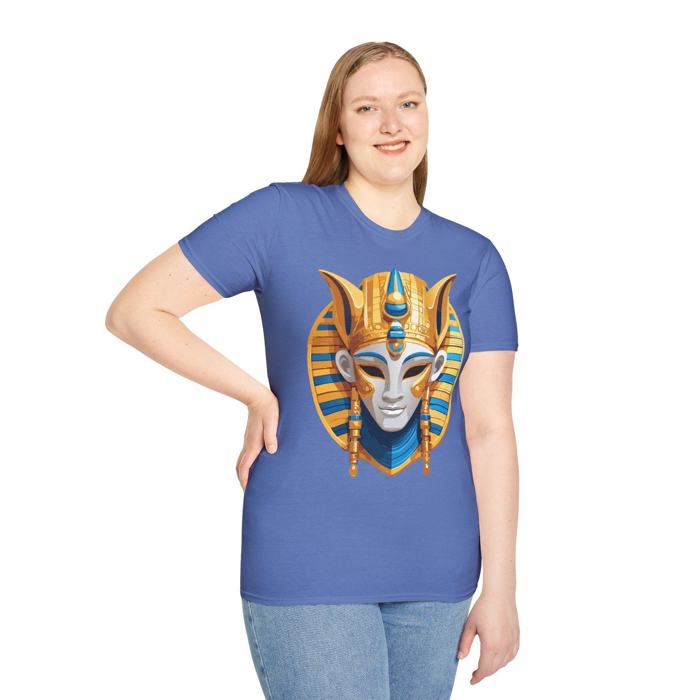 Mask Graphic Unisex Cotton Masquerade Design Artwork Tee 20