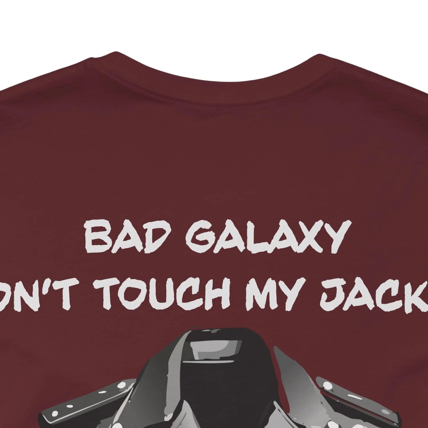 Punk Rock Tee Shirt From Bad Galaxy Made To Order 100 Percent Cotton USA Eco Friendly Inks