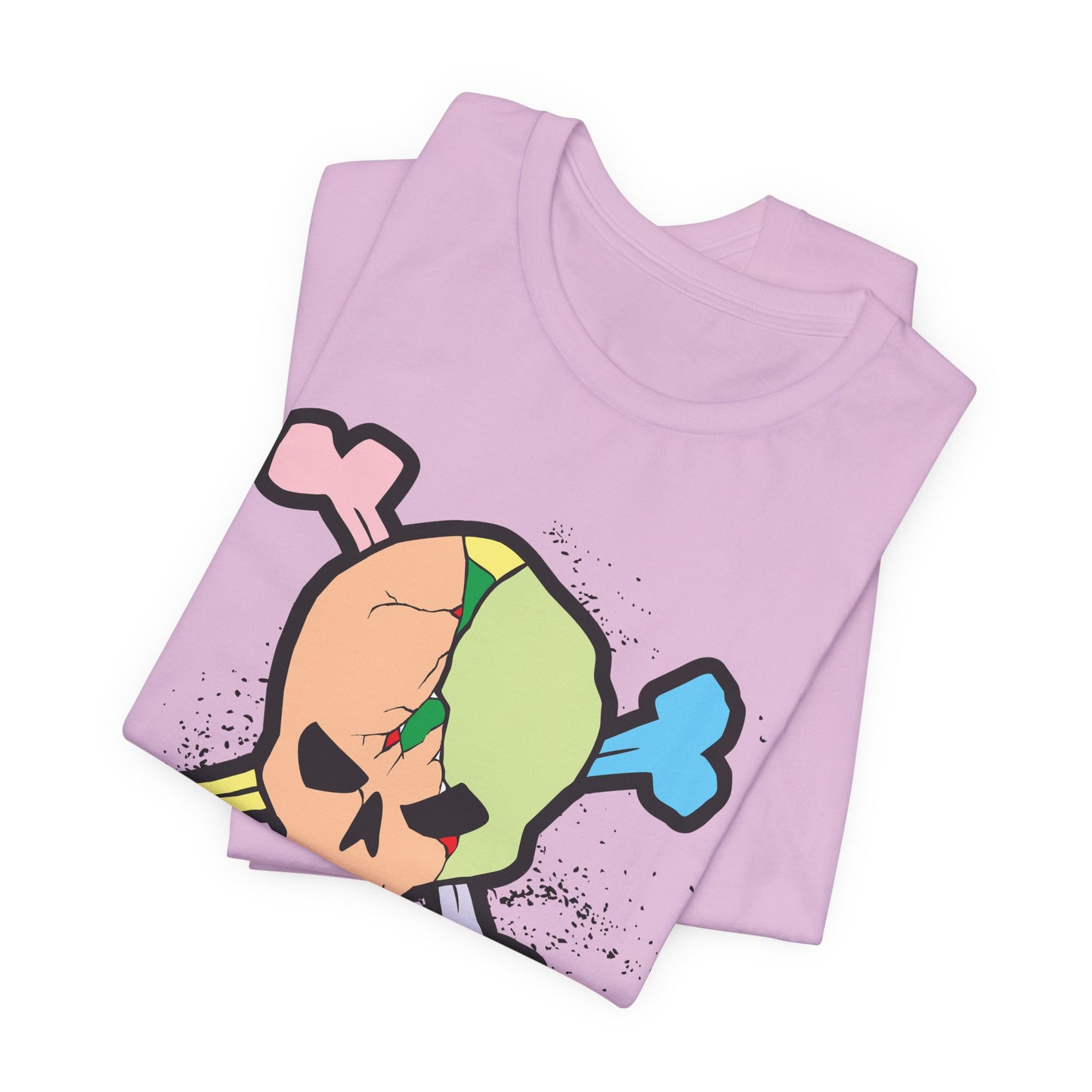 Multi Skull Graphic Design Tee, Skull Shirt, Vintage Tees, Art Design T-Shirt, Vintage Graphic Tee, Art Shirts with Skulls