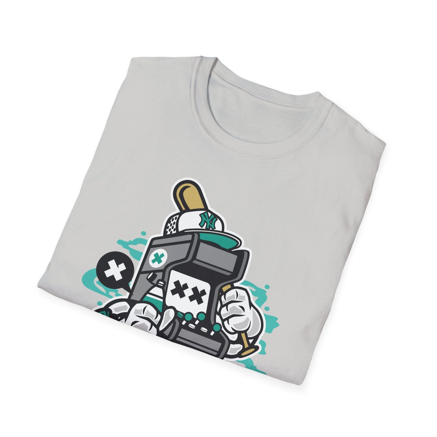 Unisex Gildan Softstyle Cartoon T Shirt Animation Design Funny Tee Ring Spun Cotton