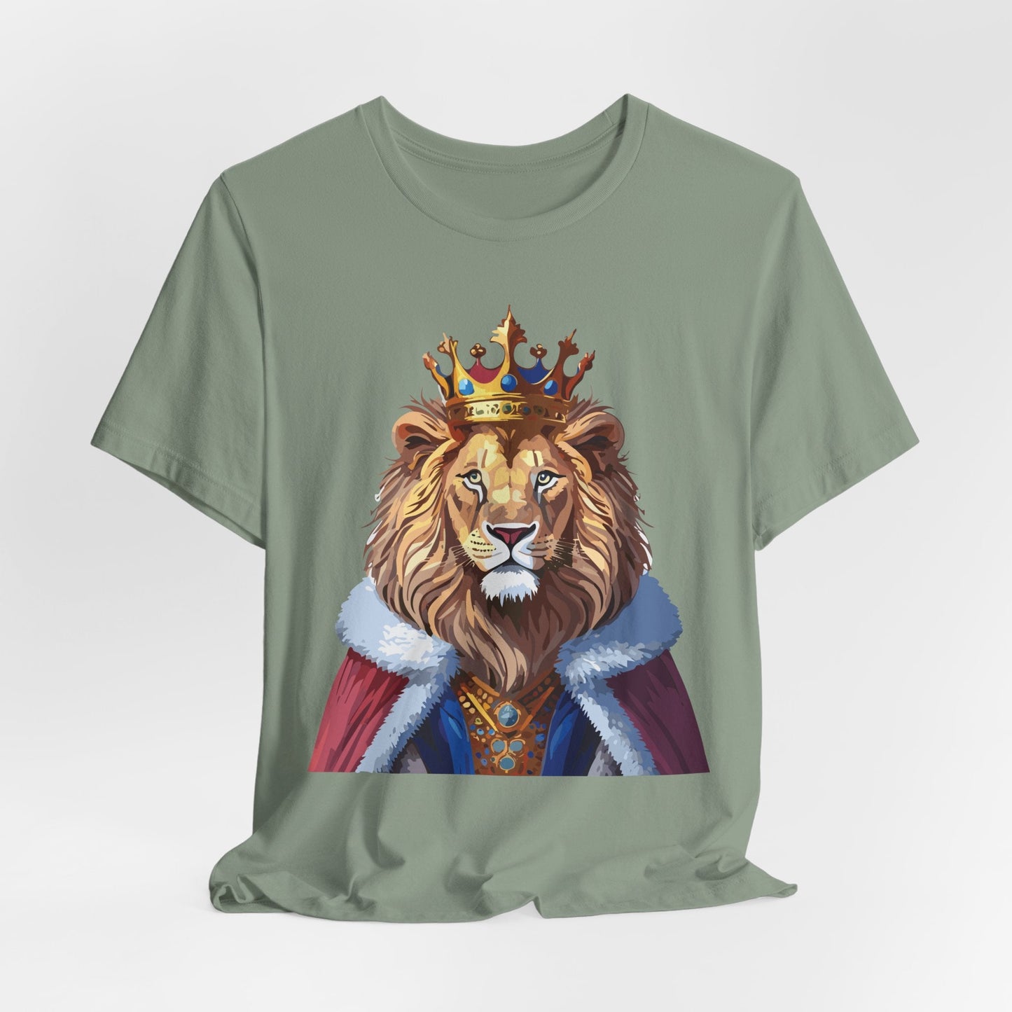 Unisex Animal Tee Shirt With Wild Animal Art Design Softstyle Comfort Tee Gildan 64000