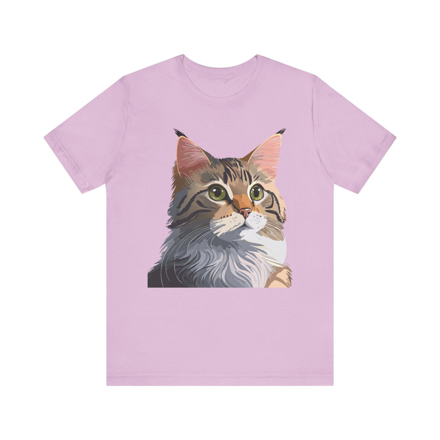Unisex Animal Shirt Art Design Tee With Wild Animals Short Sleeve Comfort Wear Everyday