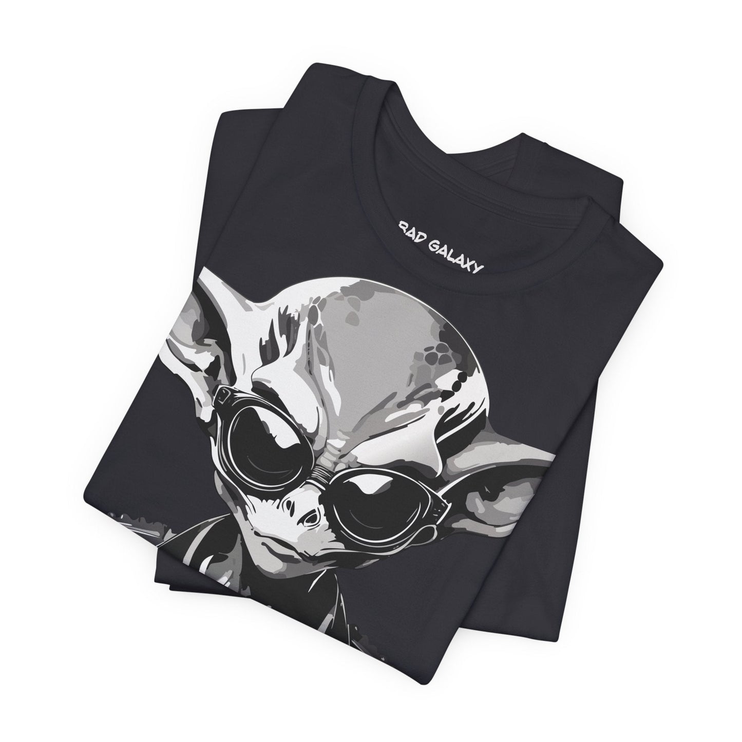 Tee Shirt With Alien From Bad Galaxy 100 Percent Cotton Made In USA Free Shipping