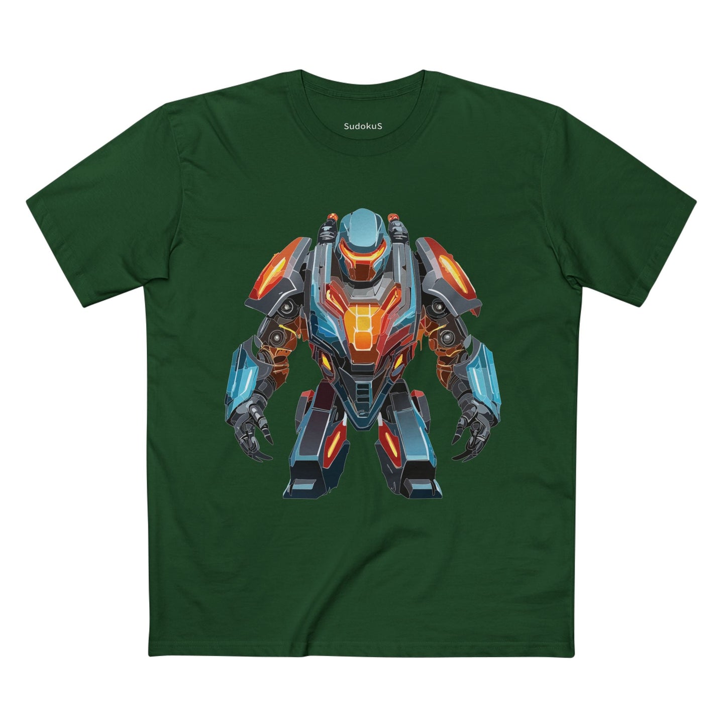 Cyborg Robot Graphic Unisex 100 Cotton Staple Tee 19