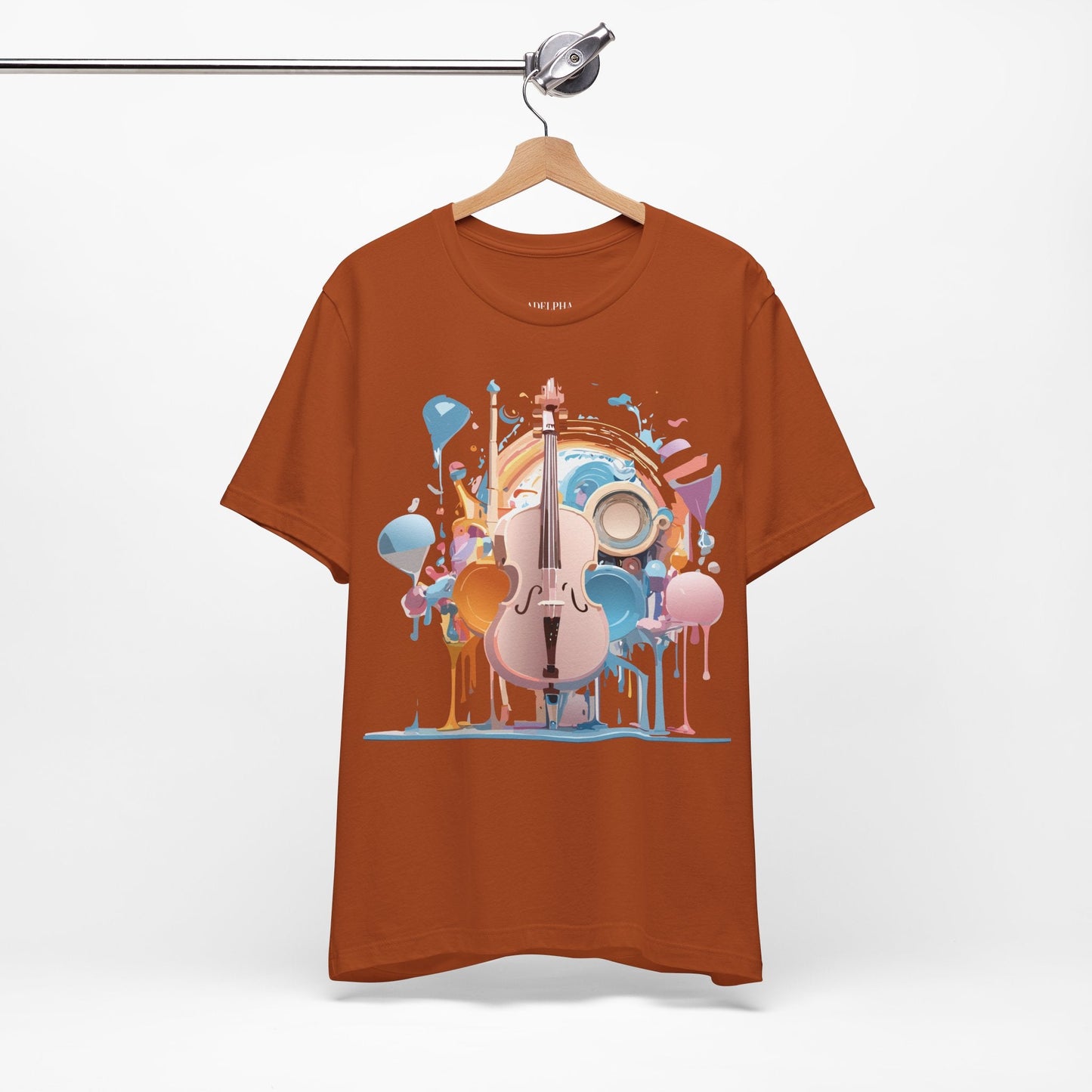 Music Graphic T Shirt Unisex Adelpha Artwork Vintage Inspired Art Design Tee Collection