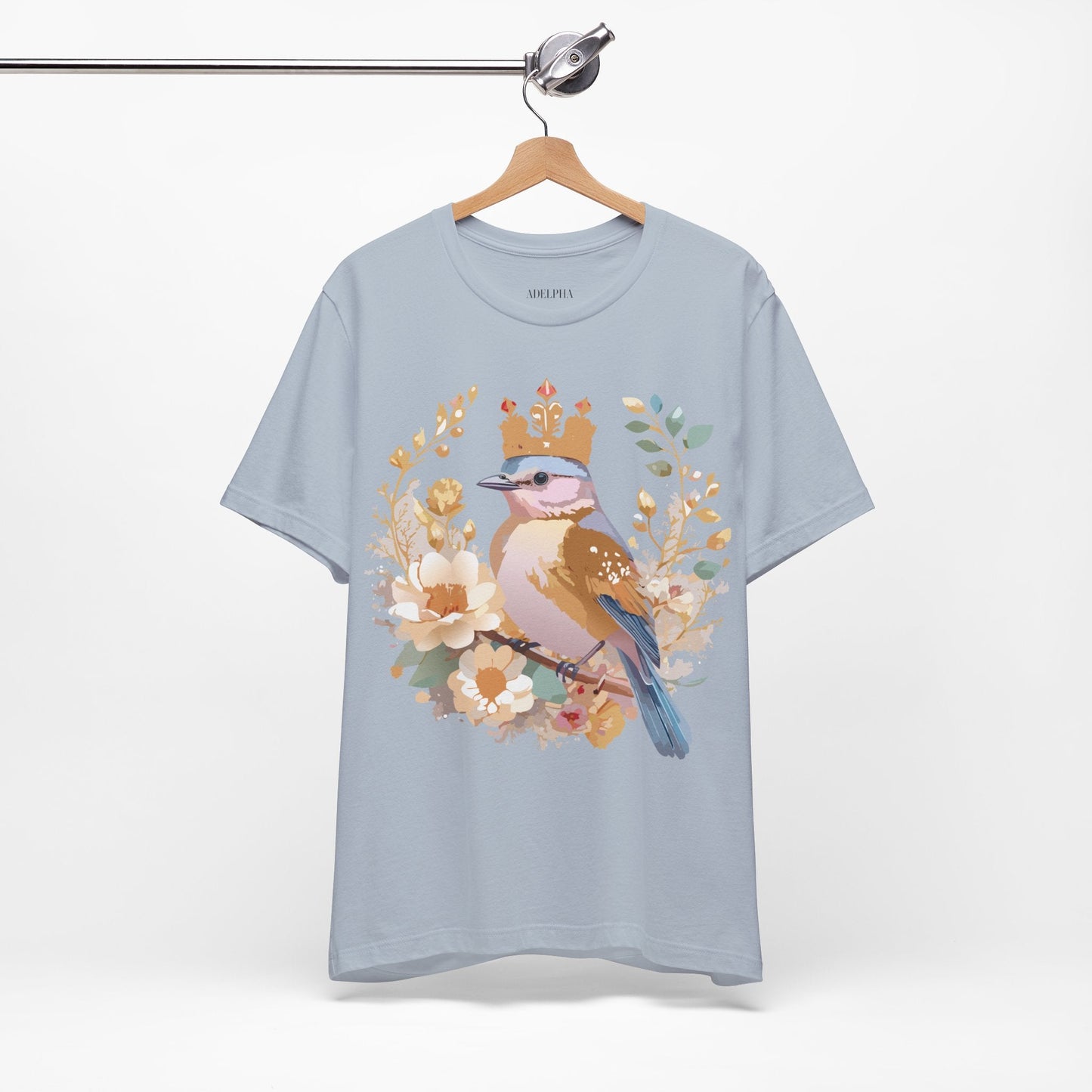 Medallion Graphic Unisex 100 Cotton Vintage Animal Medal Artwork Tee 19