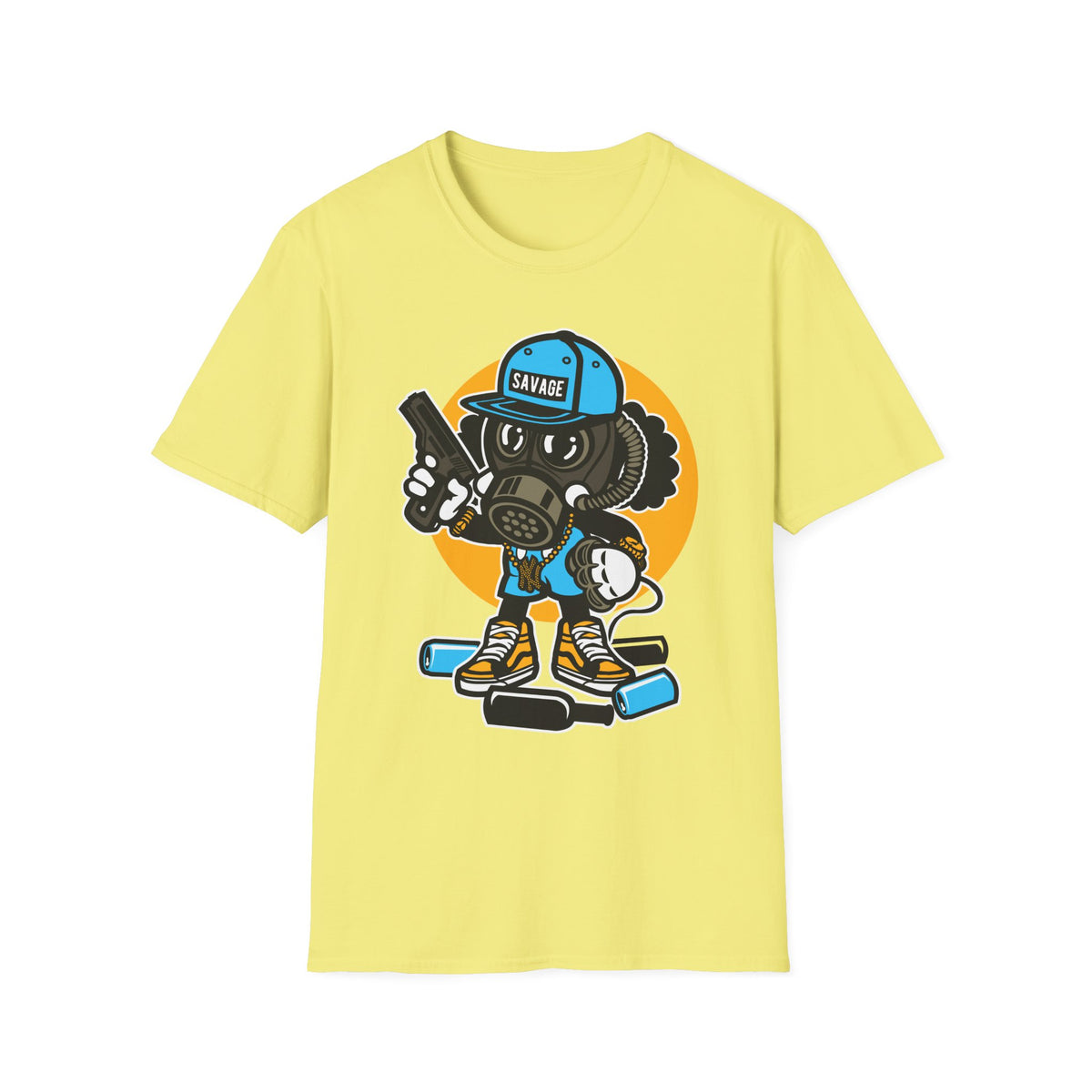 Funny Cartoon Animation Graphic Unixes Gildan Cotton Tee Shirt 702