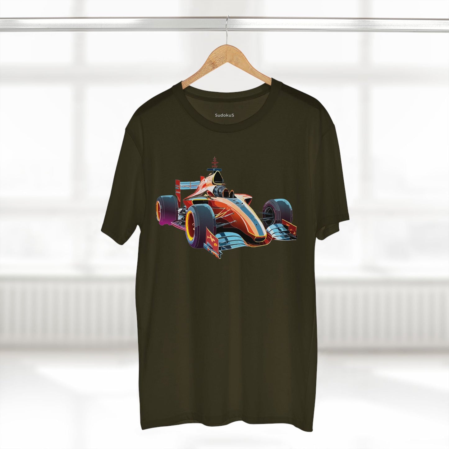 Car Graphic Unisex 100 Cotton Staple Tee 10