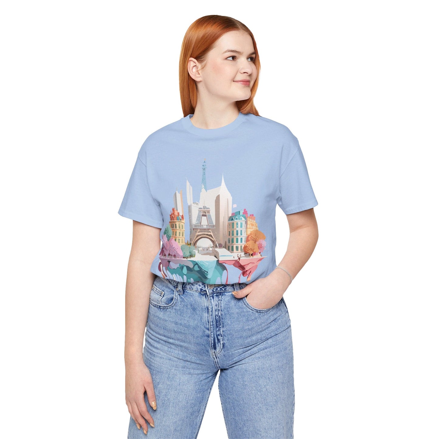 Adelpha Paris Graphic Tee Unisex Jersey Short Sleeve Vintage Inspired Artwork Collection