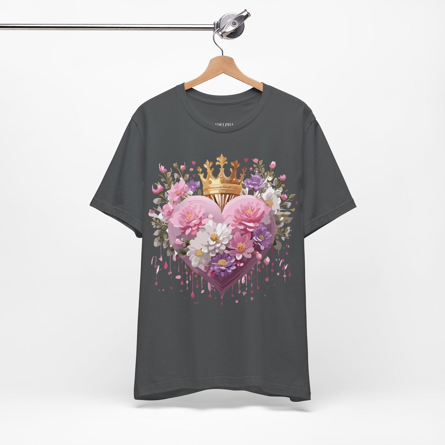Valentine Graphic T Shirt Unisex Jersey Short Sleeve Adelpha Art Design Tee Vintage Inspired